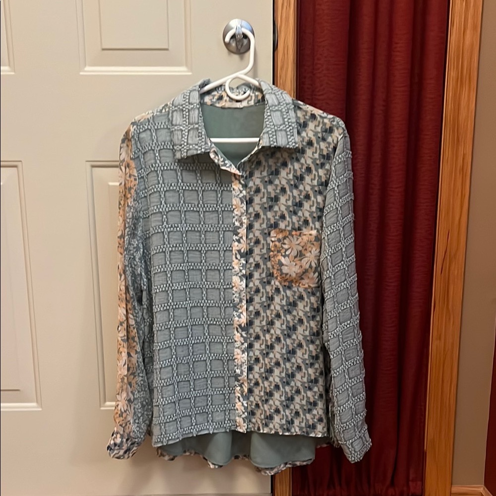 Miss Me Button Up